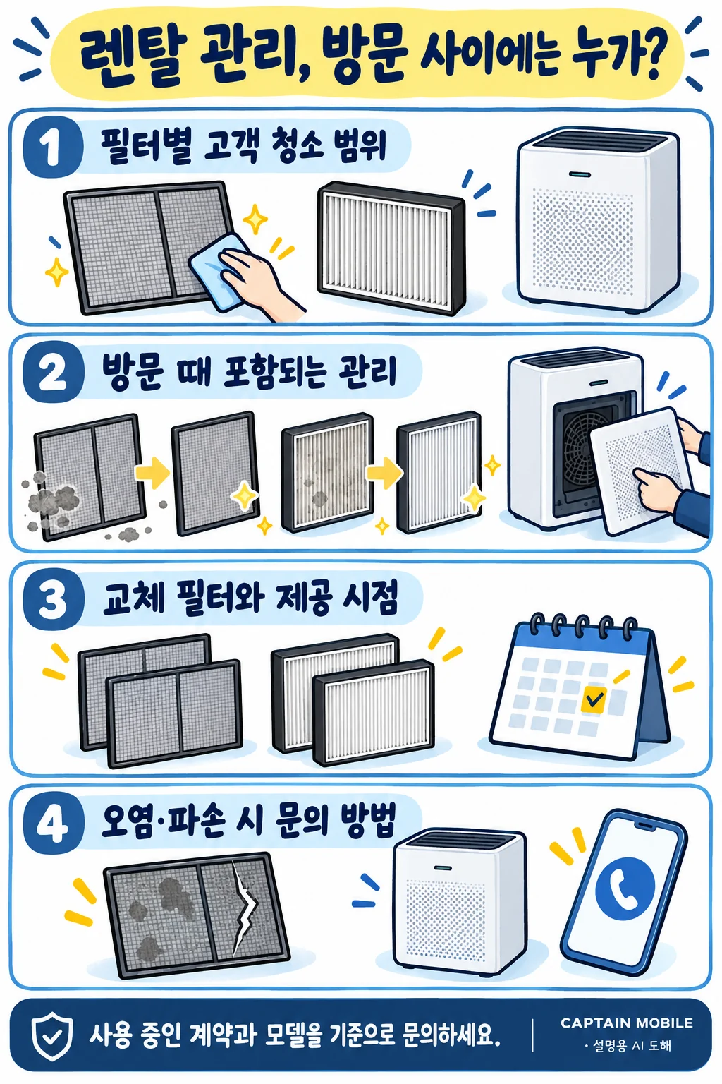 청소를 시작하기 전, 질문 하나만 더